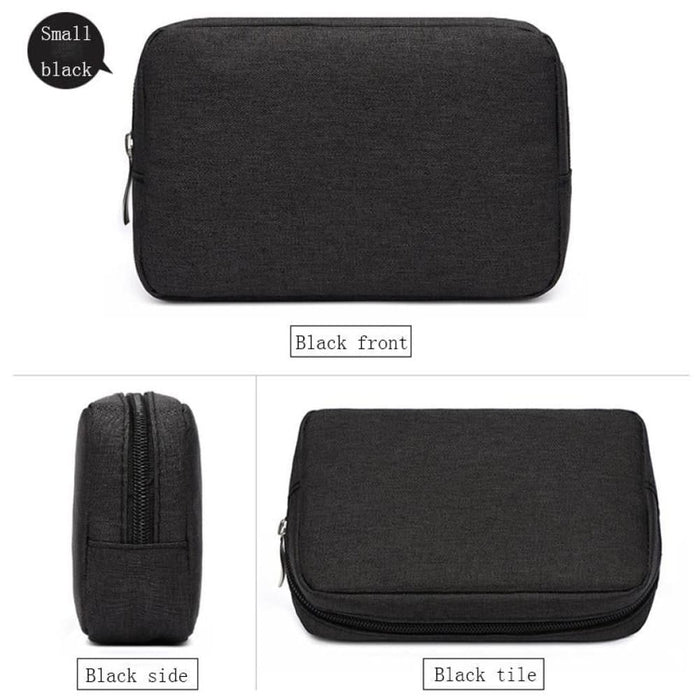 Multi Functional Headphone Charger Data Cable Storage Bag