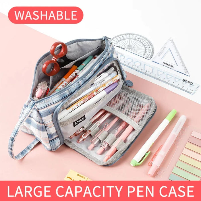 Multi Layer Pencil Case Kawaii Design