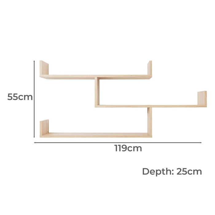 Multi Level Shelf Kit (oak)