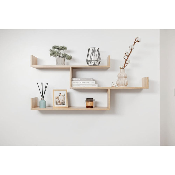 Multi Level Shelf Kit (oak)