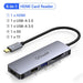 Multi Usb Hub Type c 3.0 Hdmi Vga Micro Sd Card Readers