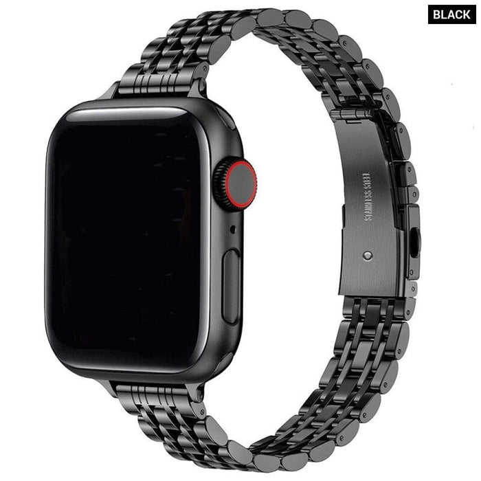 Multicolour Stainless Steel Strap For Apple Watch