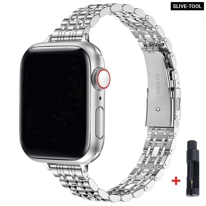 Multicolour Stainless Steel Strap for Apple Watch