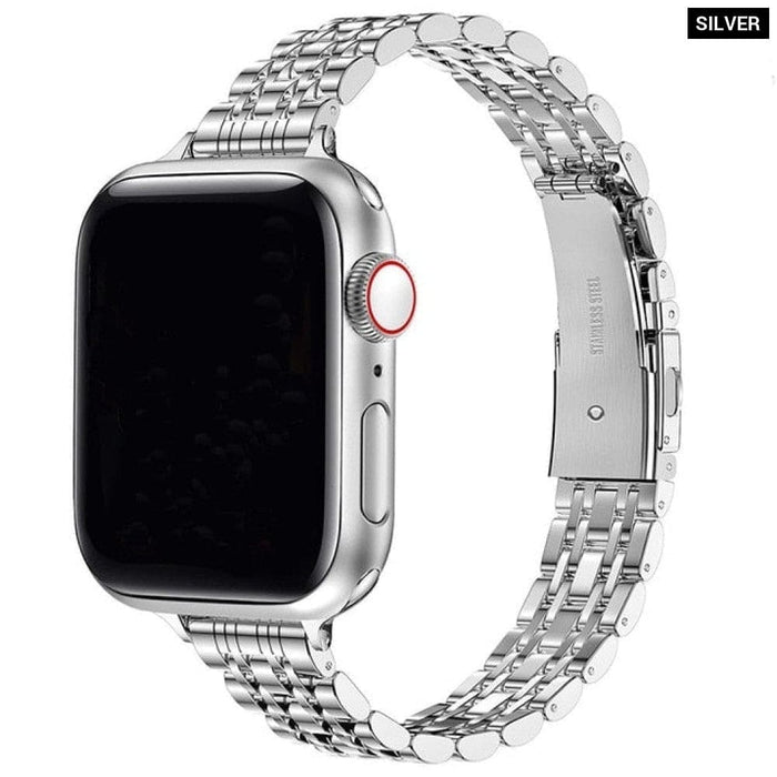 Multicolour Stainless Steel Strap for Apple Watch