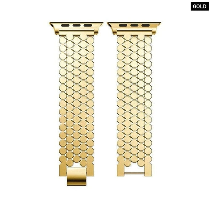 Multicolour Steel Chain Replacement Strap for Apple Watch