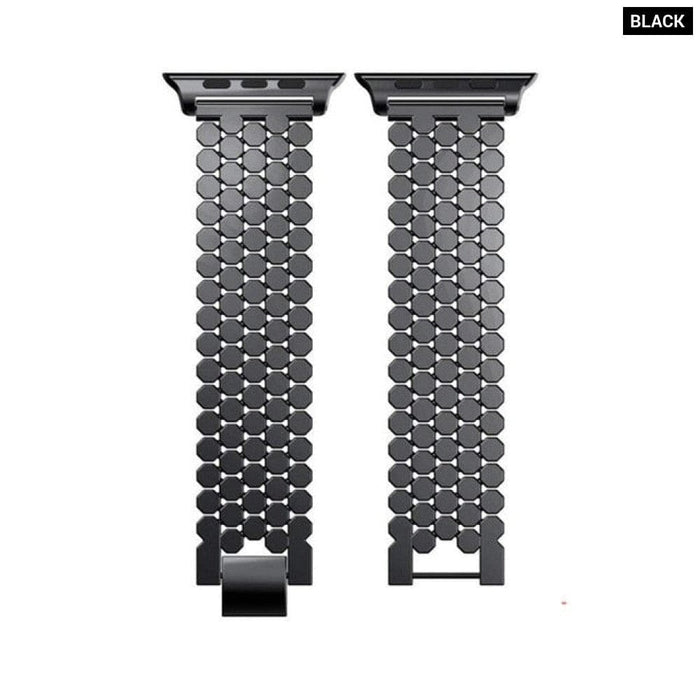 Multicolour Steel Chain Replacement Strap for Apple Watch