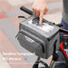 Multifunctional Handlebar Bag With Built - in Touch Screen