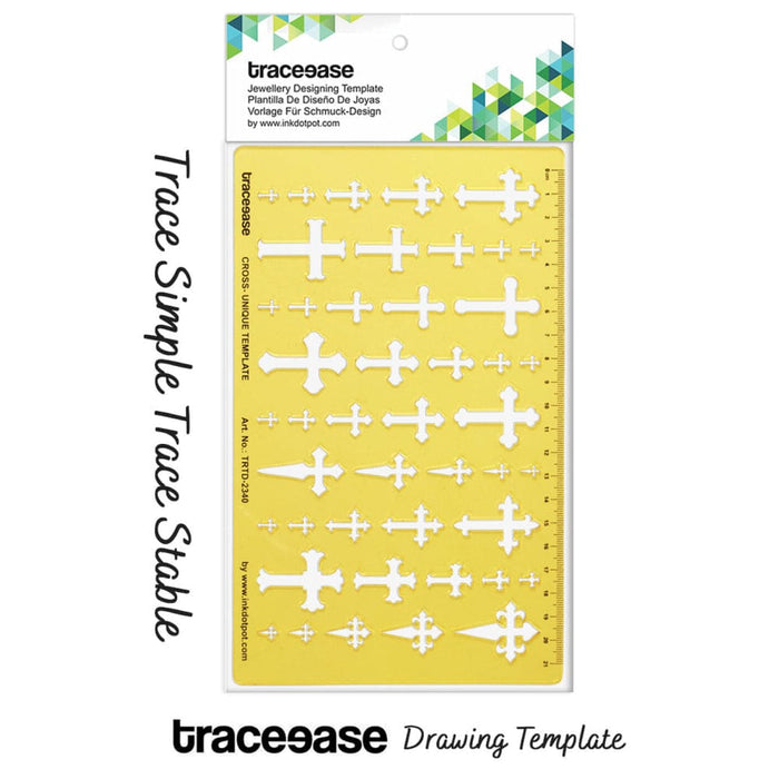 Multiple Unique Cross Pattern Jewellery Templates Drafting