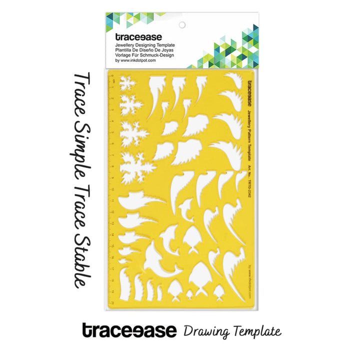 Multiple Wings Shapes Jewellery Templates Drafting Tools