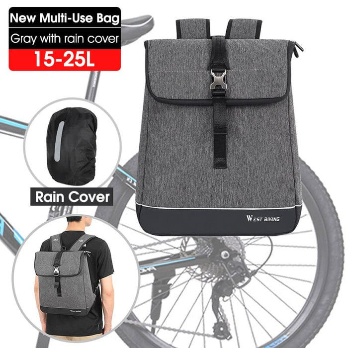 25l Multipurpose Bicycle Trunk Bag