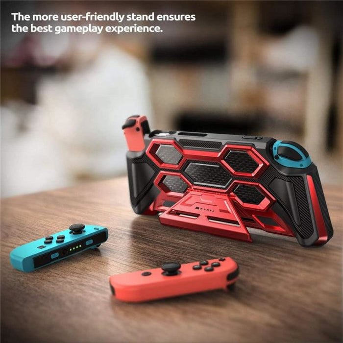 Mumba Battle Case Full-body Rugged Protection for Nintendo