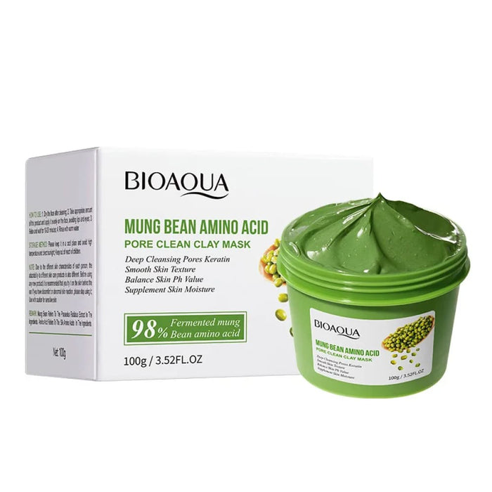 Mung Bean Clay Brightening Blackhead Remover Deep Cleansing