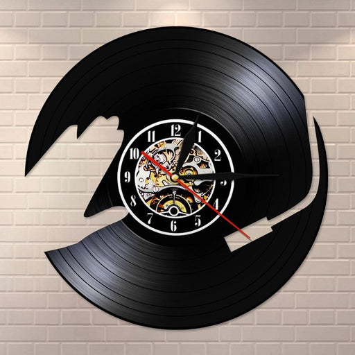 Dj Music Vinyl Record Lp Led Wall Clock Watch 3d Night