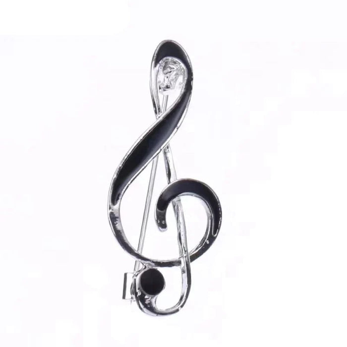 Musical Note Brooch Simple Enamel Pin