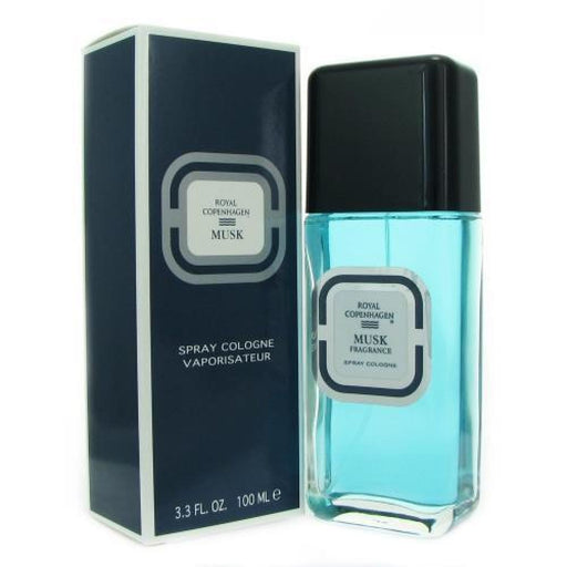 Musk Cologne Spray by Royal Copenhagen for Men - 100 Ml