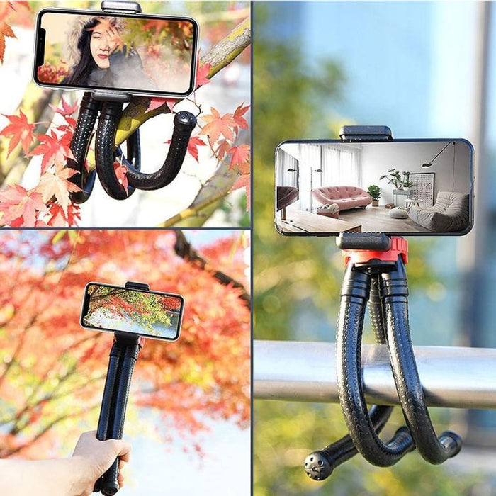 Mz305 Mini Octopus Flexible Tripod Holder With Ball Head