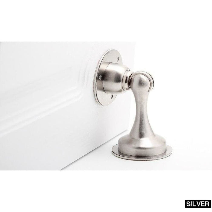 Naieridi Non-punch Sticker Door Stop Water-proof Stainless