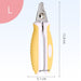 Pet Nail Clipper Scissors Dog Cat Toe Claw Grooming Trimmer