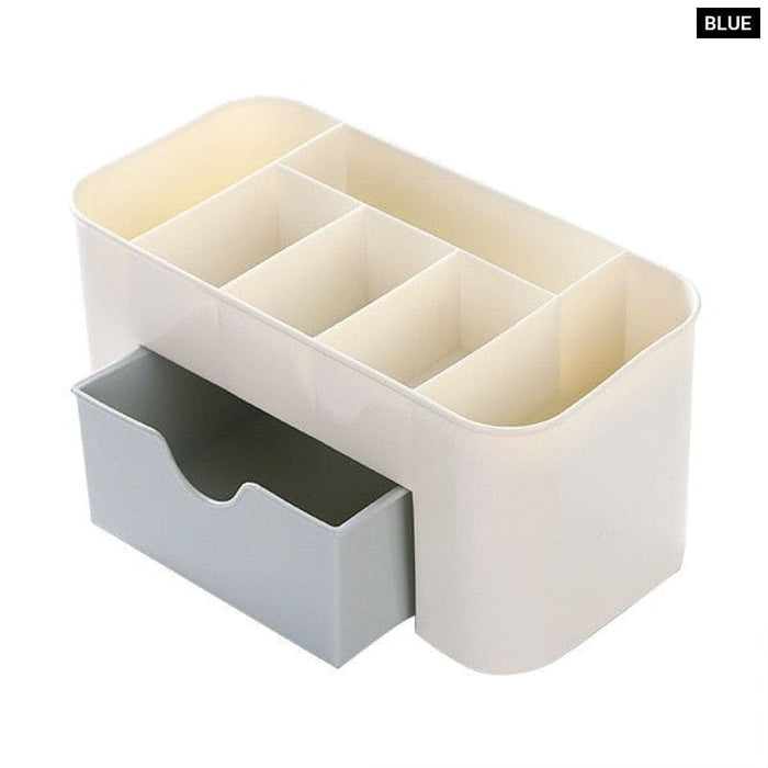 Nail Storage Box Plastic Drawer Style Easy to Clean Desktop
