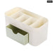 Nail Storage Box Plastic Drawer Style Easy to Clean Desktop