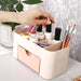 Nail Storage Box Plastic Drawer Style Easy to Clean Desktop