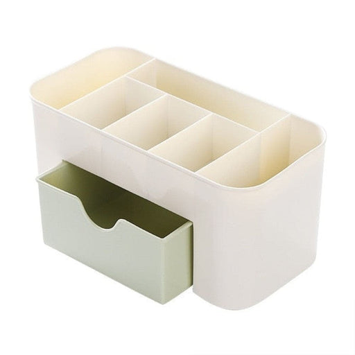 Nail Storage Box Plastic Drawer Style Easy to Clean Desktop