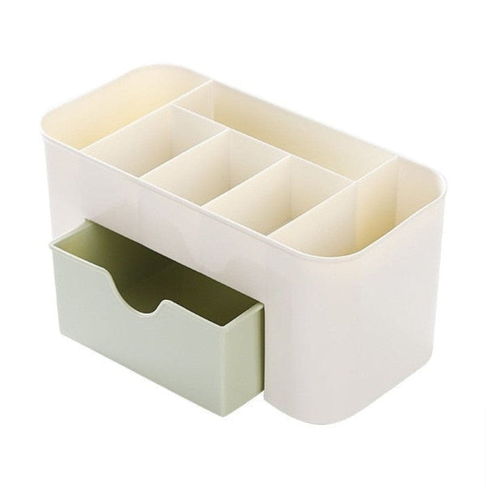 Nail Storage Box Plastic Drawer Style Easy to Clean Desktop