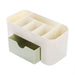 Nail Storage Box Plastic Drawer Style Easy to Clean Desktop