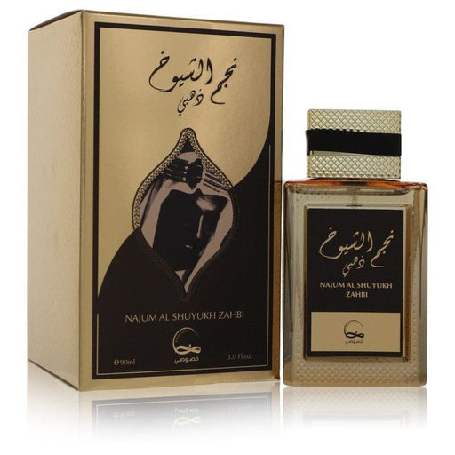 Najum Al Shuyukh Zahbi Edp Spray by Khususi for Men - 90 Ml