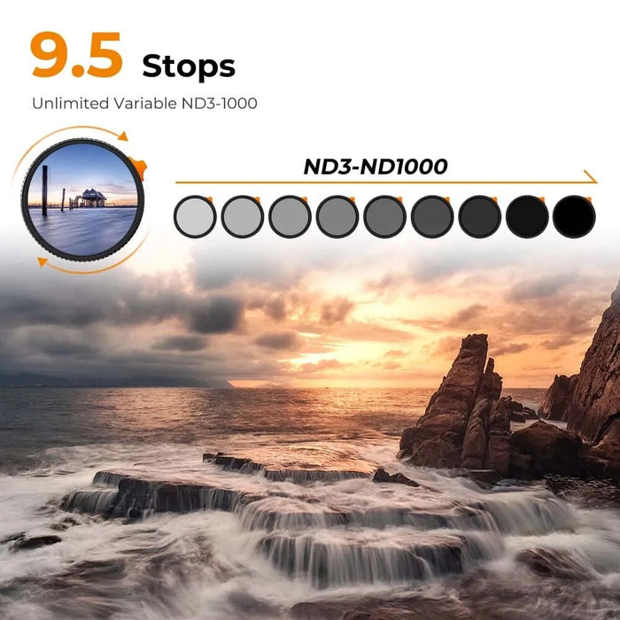 Nano-x Nd3~nd1000 Adjustable Nd Filter Hd Waterproof