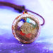 Natural 7 Chakra Orgone Pendant Crystal Healing Necklace