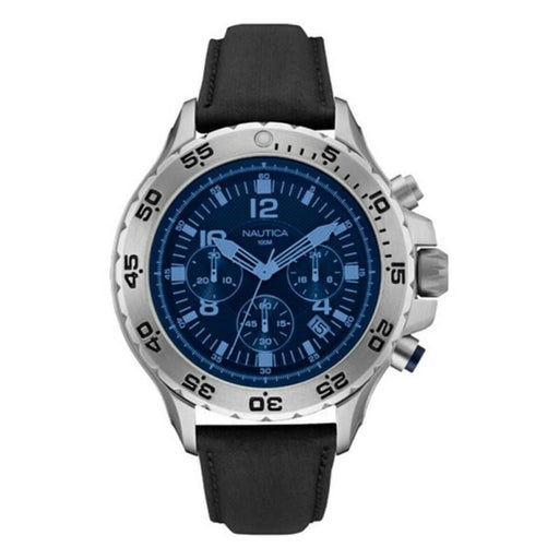 Nautica Nai19536g Men’s Quartz Watch Blue 49 Mm