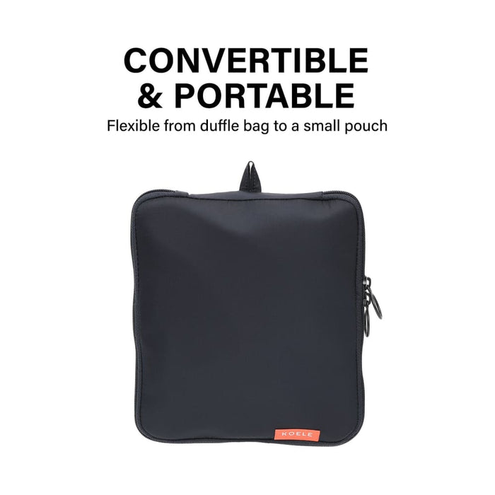 Navy Shopper Bag Travel Duffle Foldable Laptop Luggage