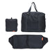 Navy Shopper Bag Travel Duffle Foldable Laptop Luggage Ko