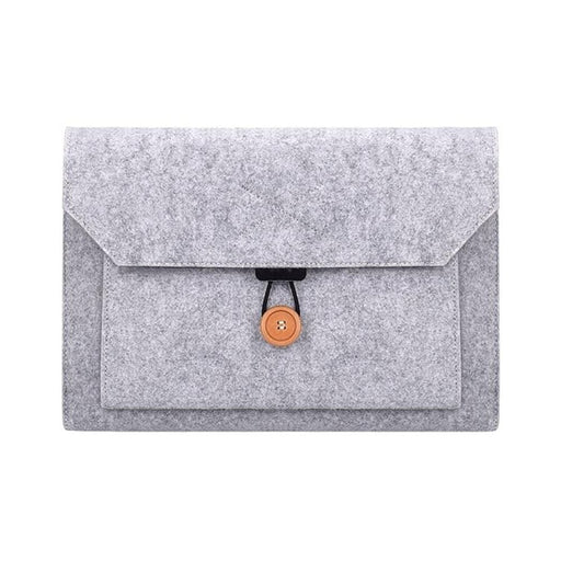 Nd06 Multi Purpose Felt Button Laptop Inner Bag