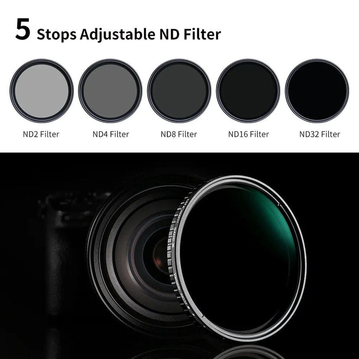 Nd2-nd32 Fader Nd Filter 67mm 72mm 77mm 82mm no x Spot