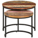 Nesting Tables 2 Pcs Solid Wood Reclaimed Ttnbbb