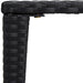 Nesting Tables 3 Pcs Black Poly Rattan Toktna
