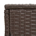 Nesting Tables 3 Pcs Brown Poly Rattan Tokaot