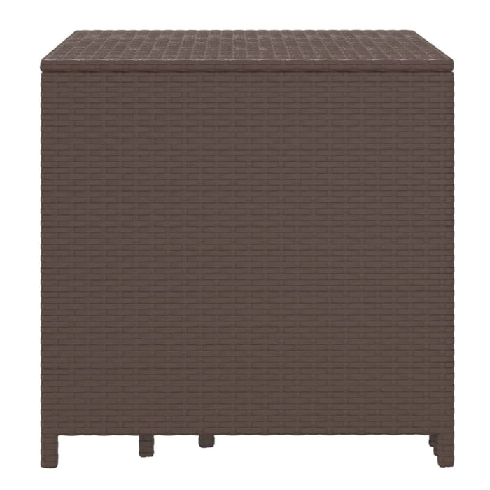 Nesting Tables 3 Pcs Brown Poly Rattan Tokaot