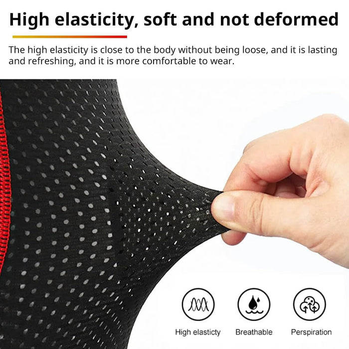 Newboler Cycling Shorts Breathable Mesh Underwear with 5d