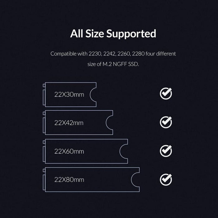 Ngff M.2 Ssd Enclosure For Fast Storage