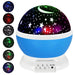 Night Light Rotating Sky Moon Projector Lamp For Home