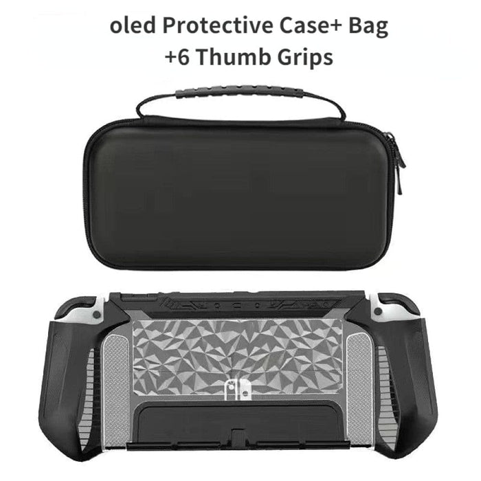 Nintendo Switch Oled Dockable Case and Game Bag Tpu & Pc