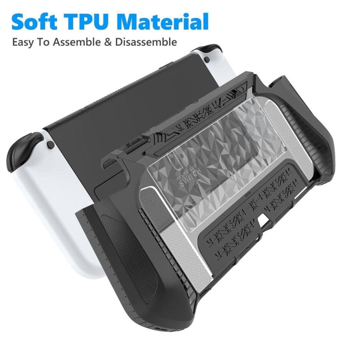 Nintendo Switch Oled Dockable Case and Game Bag Tpu & Pc