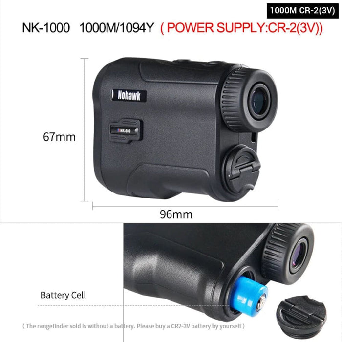Nk Laser Rangefinder with Slope Adjusted Distance Meter