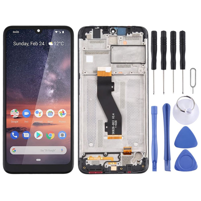 Nokia 3.2 Tft Lcd Screen Digitizer Full Assembly With Frame