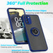 For Nokia G400 5g Case 2 - in - 1 Splicing Hybrid Tpu + pc