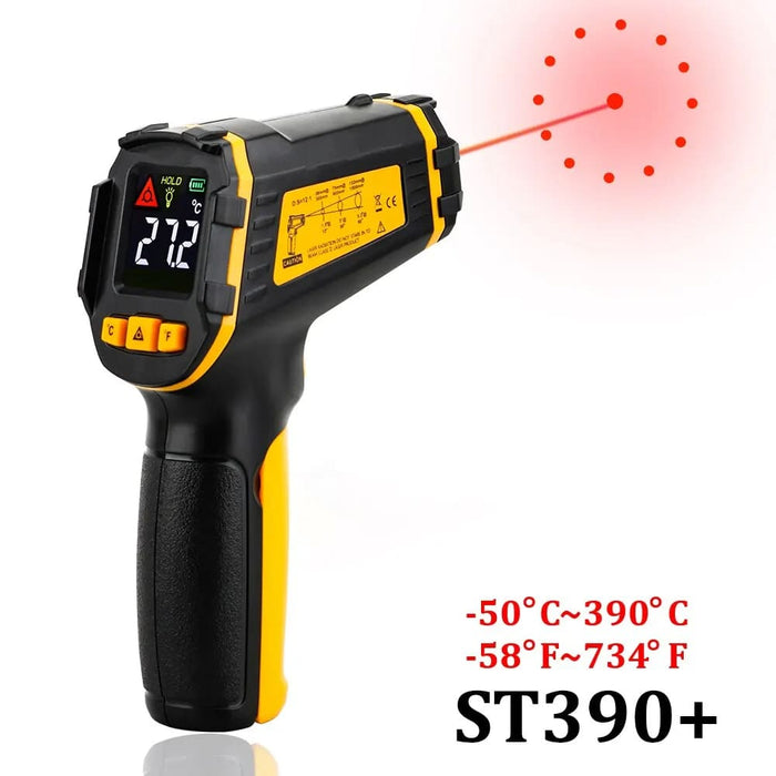 Non Contact Infrared Thermometer With Lcd Display