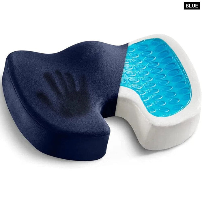 Non Slip Gel Memory Foam Coccyx Cushion